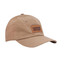 NOMAD HAT CANVAS TAN - LEATHER PATCH