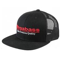 MEGABASS CLASSIC TRUCKER CAP - BLACK/ RED