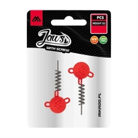 MIKADO JAWS JIGHEADS WITH SCREW ORANGE