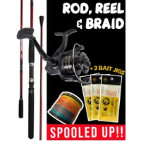 BAIT JIGGING SABIKI ROD REEL COMBO