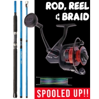 BAIT JIGGING SABIKI ROD REEL COMBO