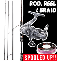 DISCOVERY SPIN ROD REEL COMBO