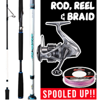 EGI MASTER SQUID ROD REEL COMBO