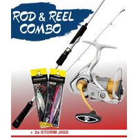 THE JIGGY JIG ROD &amp; REEL COMBO