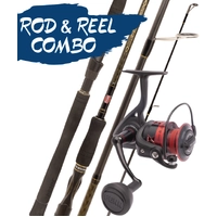PENN NO MERCY FLATTY ROD REEL COMBO