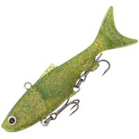 SAMAKI VIBELICIOUS VIBE THUMPER TAIL 70mm - 10.8g LURE - Avocado