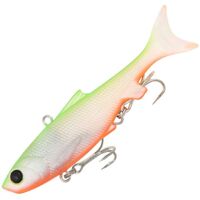 SAMAKI VIBELICIOUS VIBE THUMPER TAIL 100mm - 20g LURE - Lime Orange