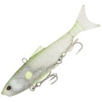 SAMAKI VIBELICIOUS VIBE THUMPER TAIL 100mm - 20g LURE - Lime Crush