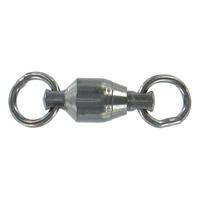 SHOGUN BLACK BALL BEARING SWIVEL WITH 2 WELDED RINGS