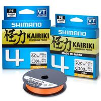 SHIMANO KAIRIKI 4 BRAID LINE 150m ORANGE