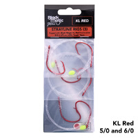 BLACK MAGIC KL RED STRAYLINE RIGS