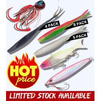AW FISHING LURE PACK - MIXED SNAPPER LURE PACK