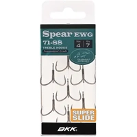 BKK SPEAR EWG 71 SS TREBLE HOOKS