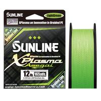 SUNLINE X PLASMA ASEGAI X8 BRAID LINE 165yds GREEN