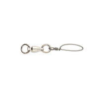 SAMPO DOUBLE RING TOURNAMENT BALL BEARING SNAP SWIVEL
