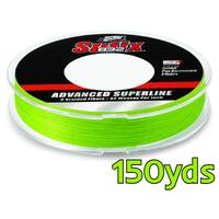 SUFIX 832 BRAID LINE 150yds NEON LIME