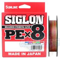 SUNLINE SIGLON PEX8 BRAID LINE 150m MULTI COLOUR