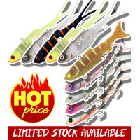 AW FISHING LURE PACK - SAMAKI VIBELICIOUS 10 PACK