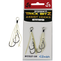 ATOMIC TRICK BITZ ASSIST HOOKS - GOLD FLECK