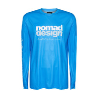 NOMAD LONG SLEEVE TECH FISHING SHIRT PREDATOR - ULTRAMARINE