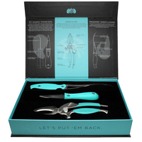 TOADFISH COASTAL KITCHEN COLLECTION WITH TEAL OYSTER KNIFE