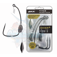 BKK TITAN DIVER PLUS WORM HOOK PACK