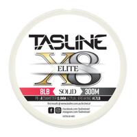 TASLINE ELITE X8 PURE BRAID 300m WHITE