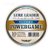 TORAY POWERGAME LURE LEADER FLUOROCARBON LINE 30m
