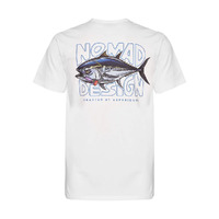 NOMD T-SHIRT TUNA HOOKUP - WHITE