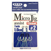 VANFOOK MICRO JIG ASSIST HOOKS SINGLE - MJ-04