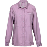SHIMANO LADIES PRO STRETCH VENTED SHIRT Orchid Hush