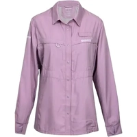 SHIMANO LADIES PRO STRETCH VENTED SHIRT Orchid Hush