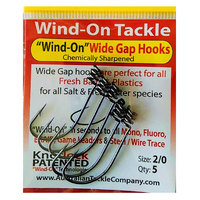 AUSSIE TACKLE KNOTLESS WIDE GAP HOOKS