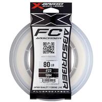 YGK X-BRAID FC ABSORBER FLUOROCARBON LINE