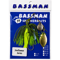 BASSMAN YELLAMAN SERIES LURE - 1/2oz