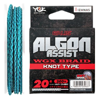 YGK GALIS ALGON ASSIST WGX - KNOT TYPE ASSIST CORD 6m