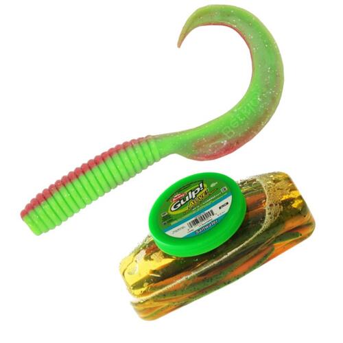 BERKLEY GULP ALIVE GRUB LURE TUB 6 INCH