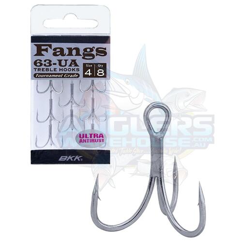 BKK FANGS BT663-UA TREBLE HOOKS