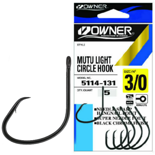 OWNER 5114 MUTU LIGHT CIRCLE HOOKS