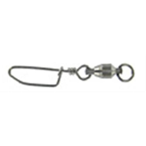 SHOGUN BLACK BALL BEARING SWIVEL WITH COASTLOCK SNAP