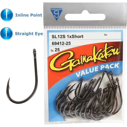 Gamakatsu SL12S Big Game Hooks