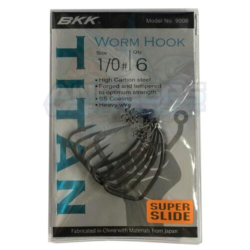 BKK TITAN WORM HOOKS