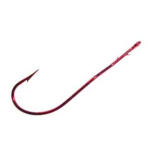 TRU TURN 063 WORM RED HOOKS - 25 PACK